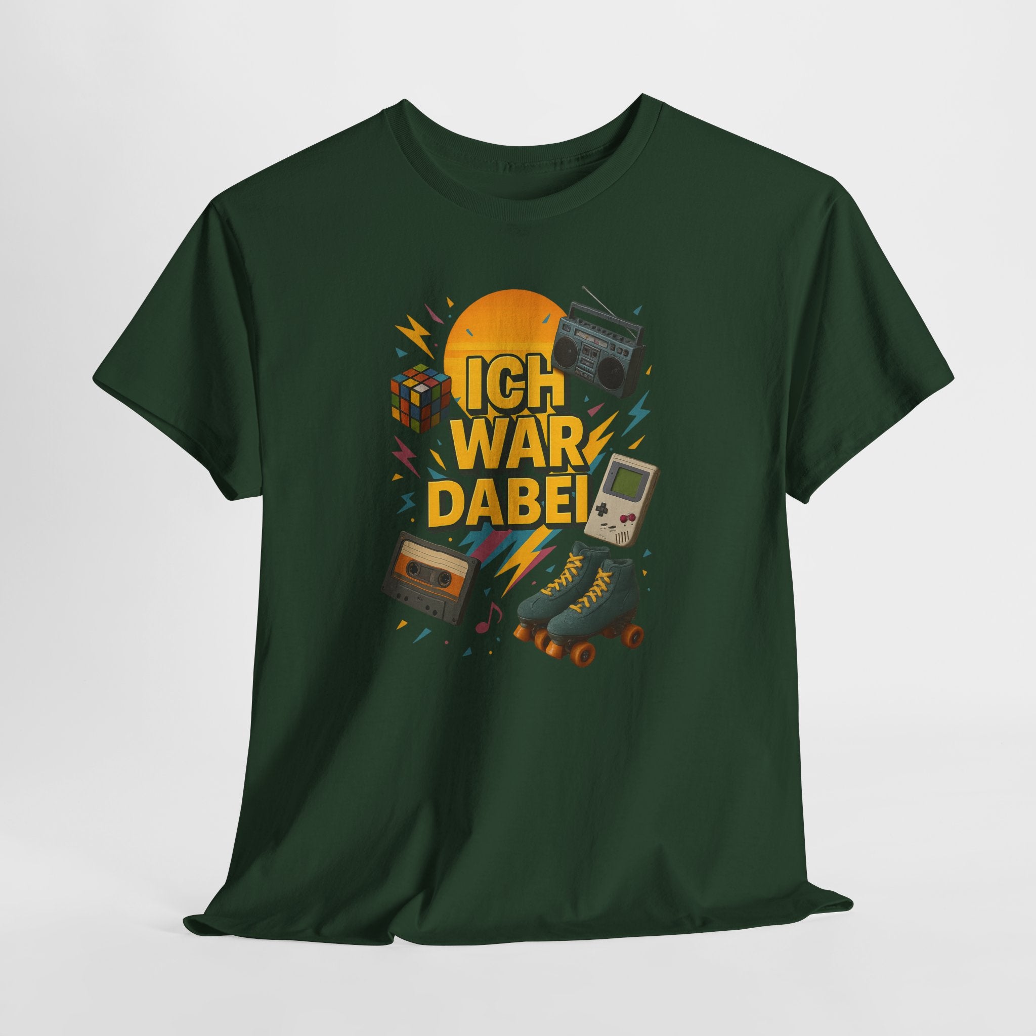 Ich war dabei – Retro 80er & 90er Nostalgie Shirt