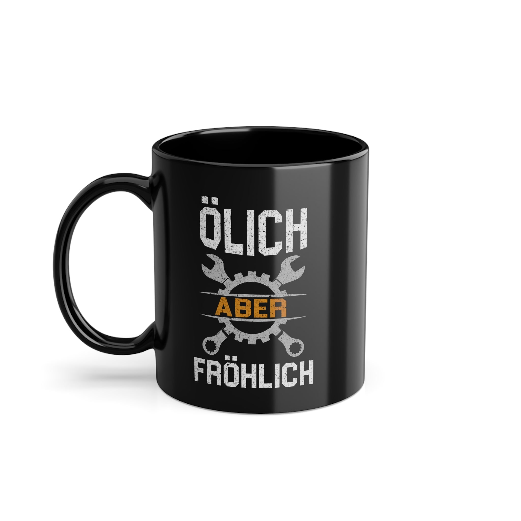 Mechaniker Ölich Aber Fröhlich - Lustige Kaffee Tasse