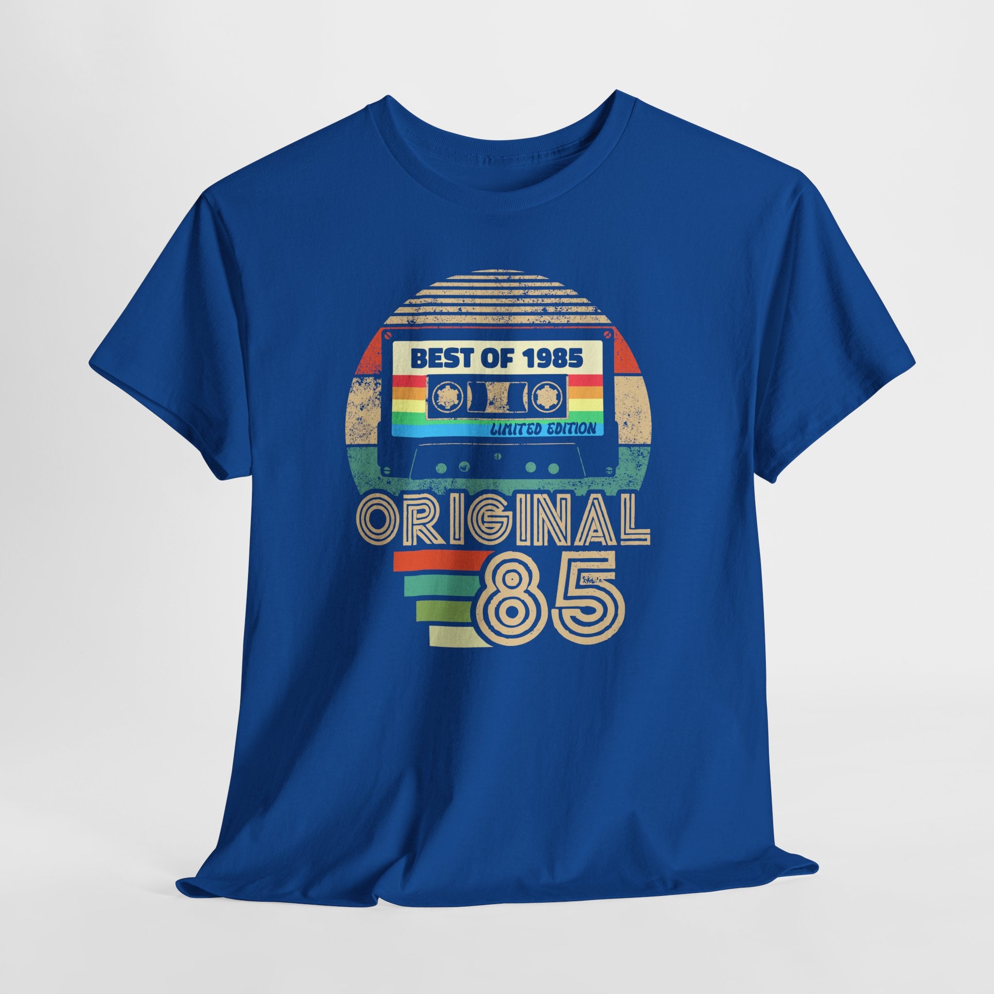 40. Geburtstag Original 1985 Best Of 1985 Retro Musik Kassette Limited Edition Geschenk T-Shirt