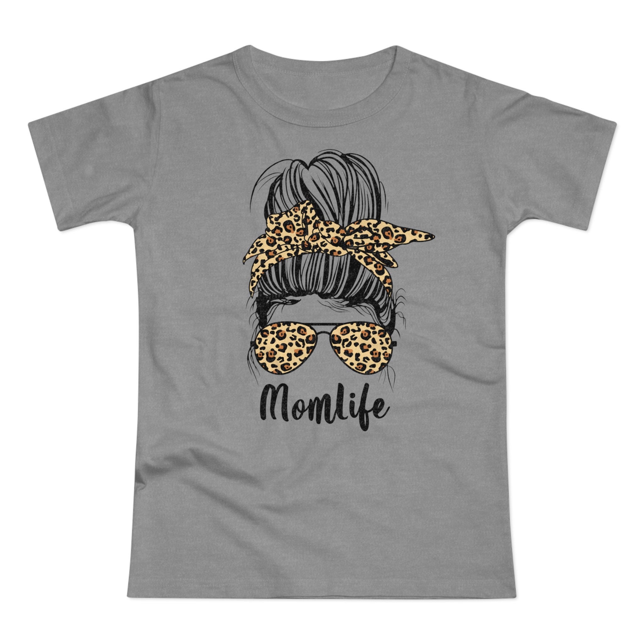 Mom Life Messy Bun - Mutter Mama Frauen Premium T-Shirt