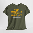 Elektriker T-Shirt Bin Elektriker und kein Frauenarzt Lustiges Witziges Shirt