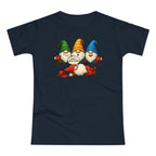 Lustige Glühwein Wichtel – Mehr Lüwei – Betrunkene Weihnachtsgnome Frauen Shirt