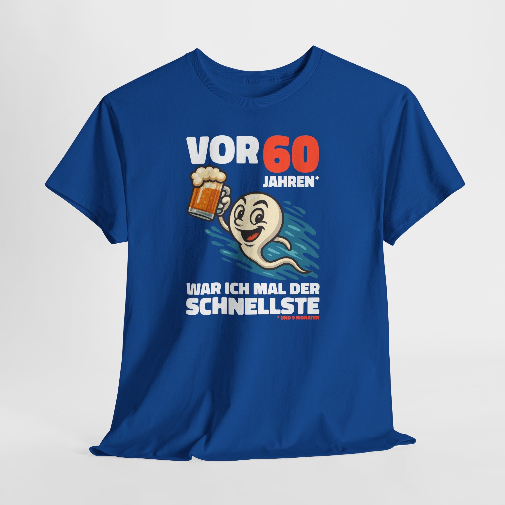 Vor 60 Jahren war ich mal der Schnellste – Lustiges Geburtstagsshirt
