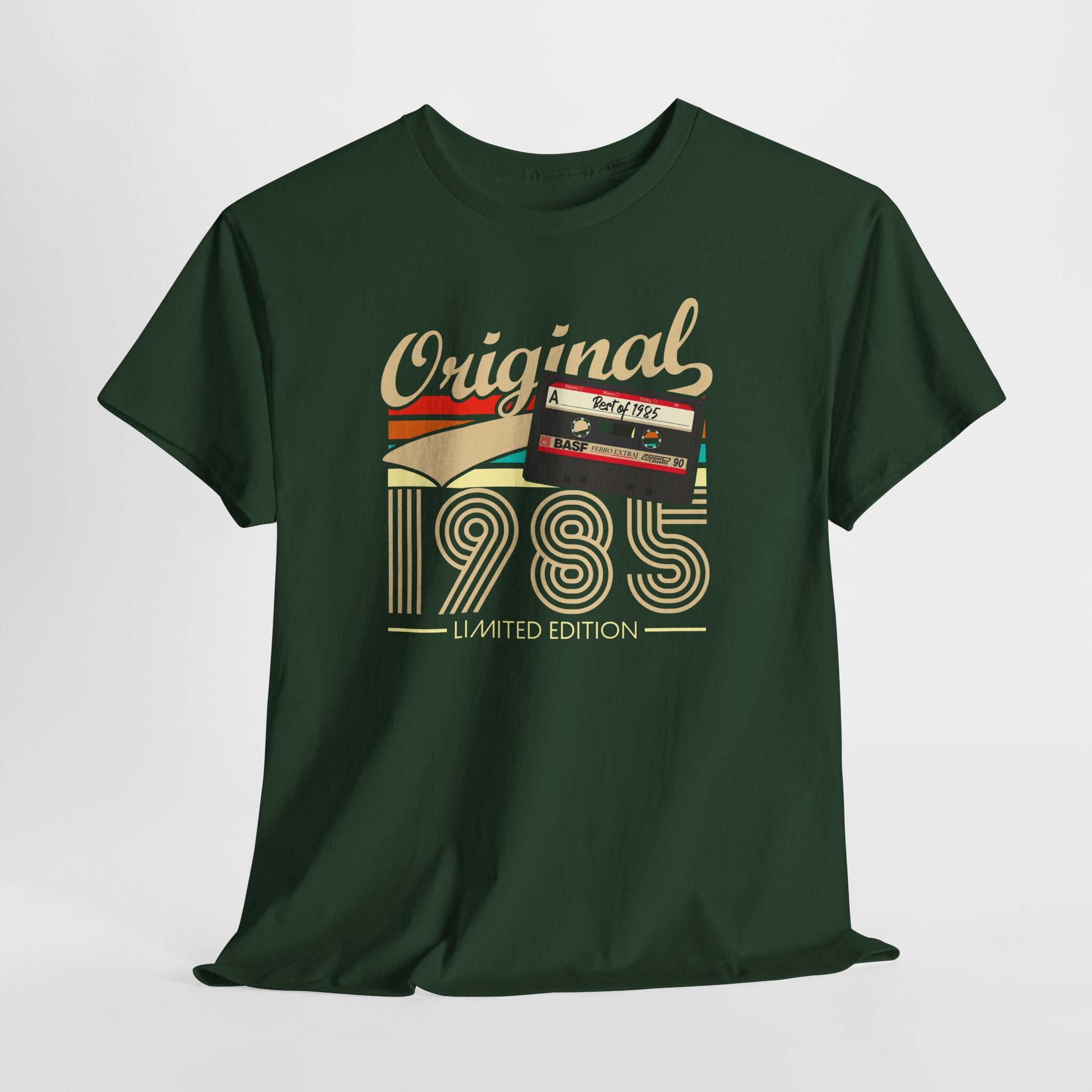 40. Geburtstag Original 1985 Limited Edition Retro Kassette Geschenk T-Shirt