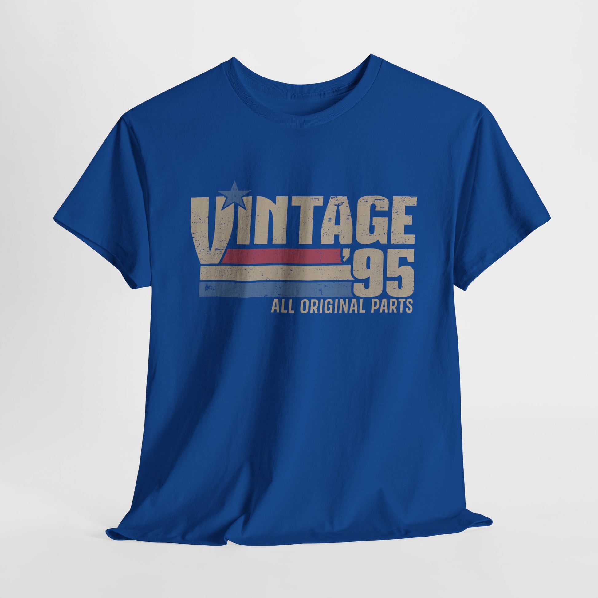 30. Geburtstag Jahrgang 1995 Vintage 95 Original Parts Retro Geschenk T-Shirt