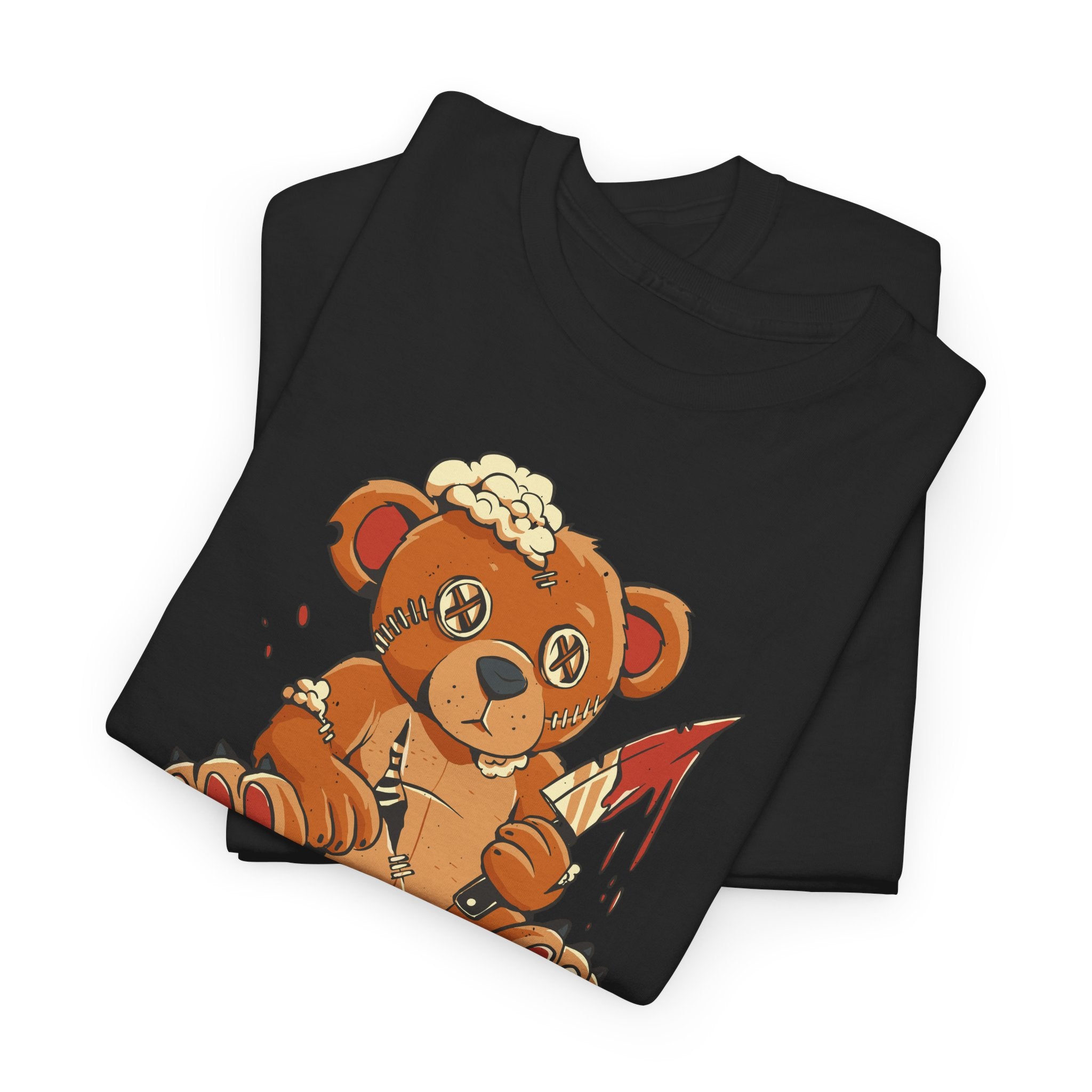 Horror Teddy Shirt – I’m Fine | Gruseliges Cute-Gore Bärchen Motiv