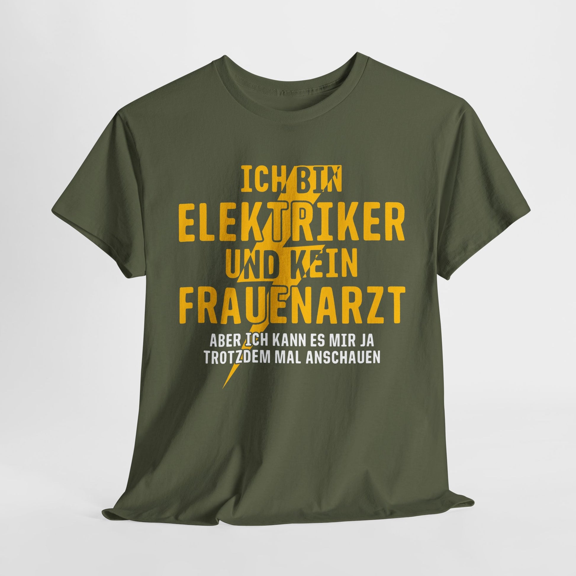 Elektriker T-Shirt Bin Elektriker und kein Frauenarzt Lustiges Witziges Shirt