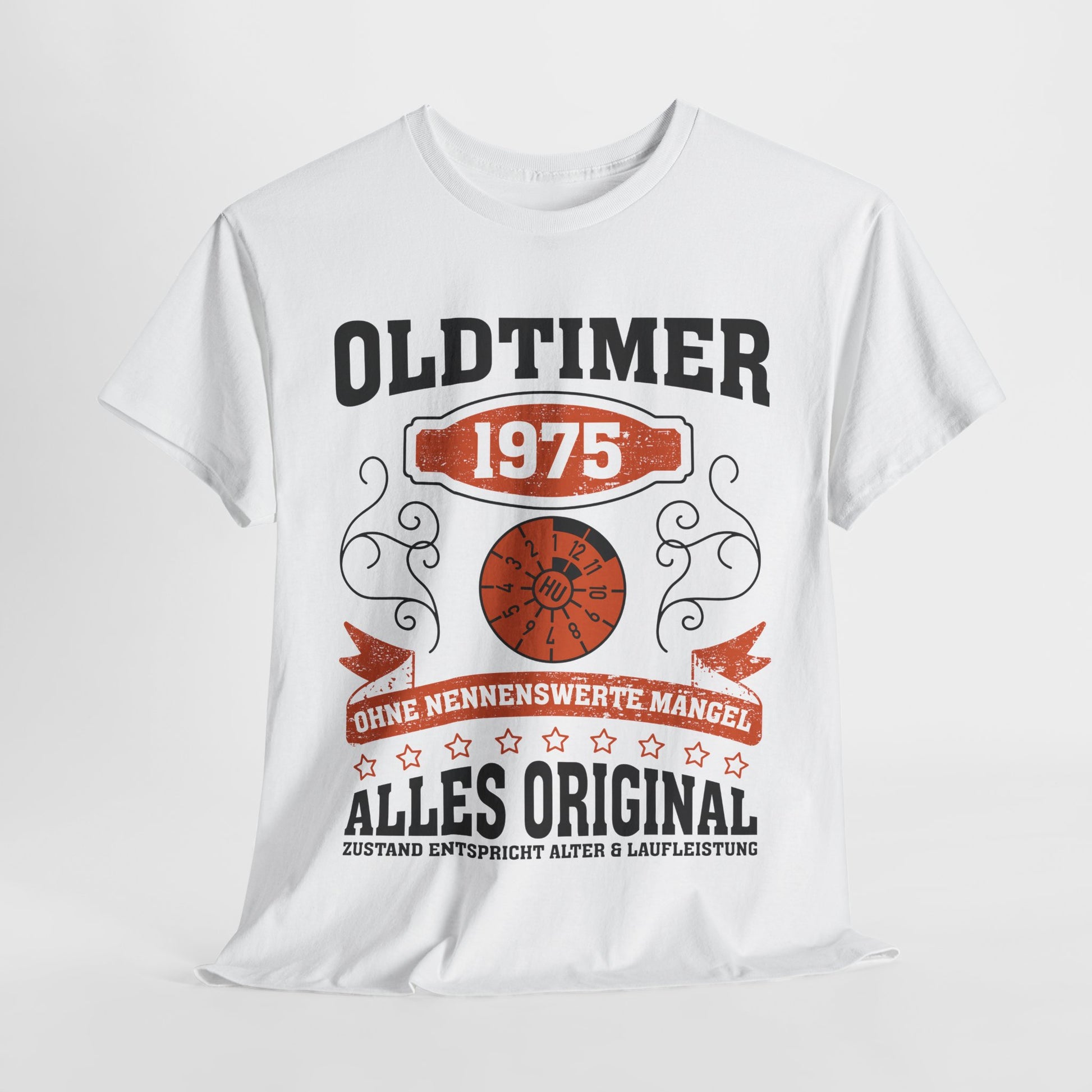 50. Geburtstag Oldtimer 1975 Zustand entspricht Alter und Laufleistung TÜV Lustiges Mechaniker Geschenk T-Shirt