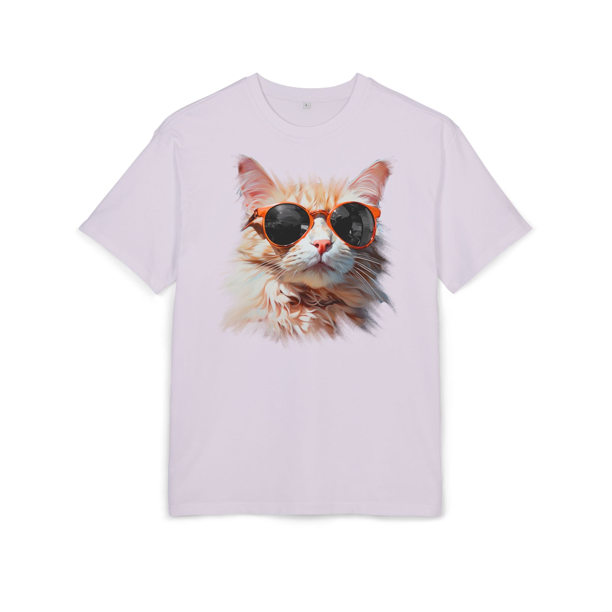 Katze Sonnenbrille - Unisex Oversize T-Shirt