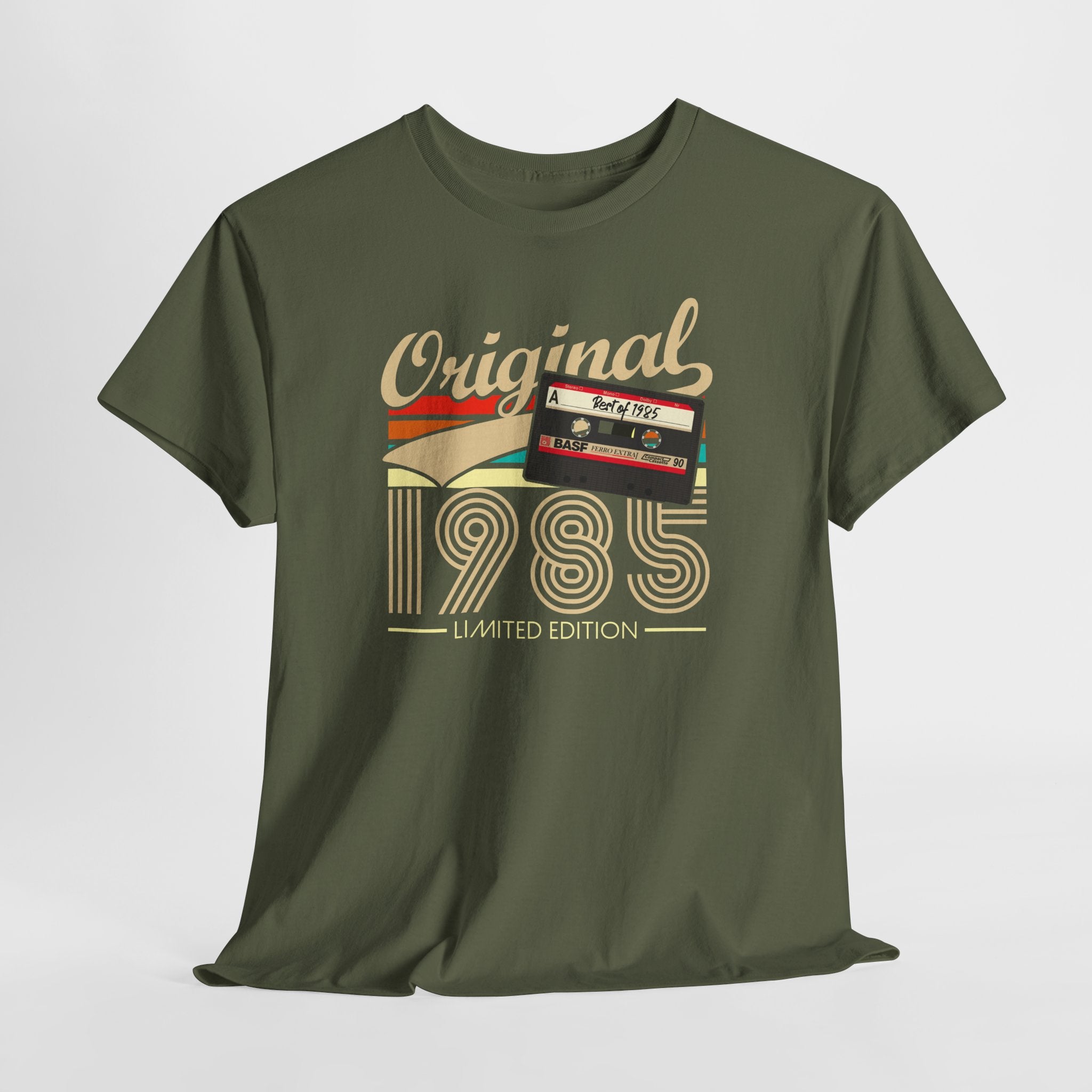 40. Geburtstag Original 1985 Limited Edition Retro Kassette Geschenk T-Shirt
