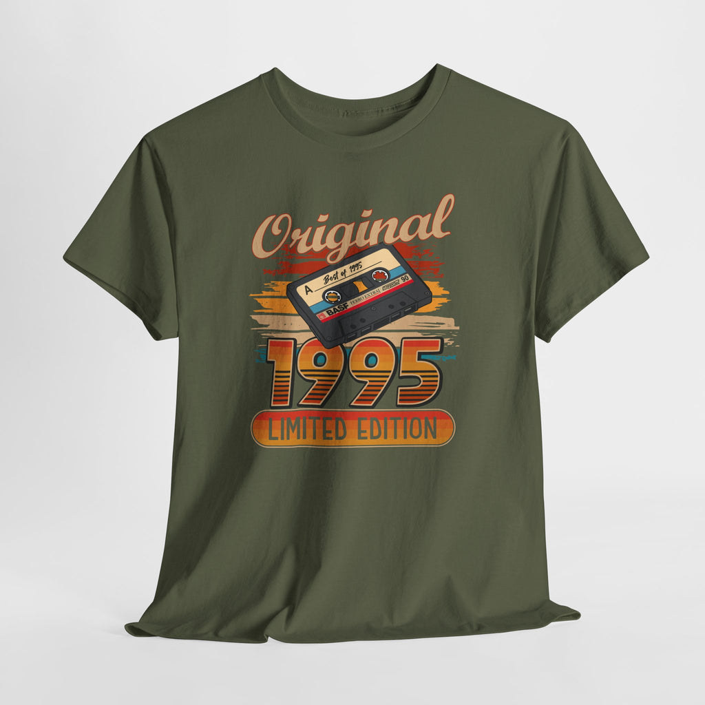 30. Geburtstag - Limited Edition - Best of 1995 - Retro Musik Kassette - Geschenk T-Shirt