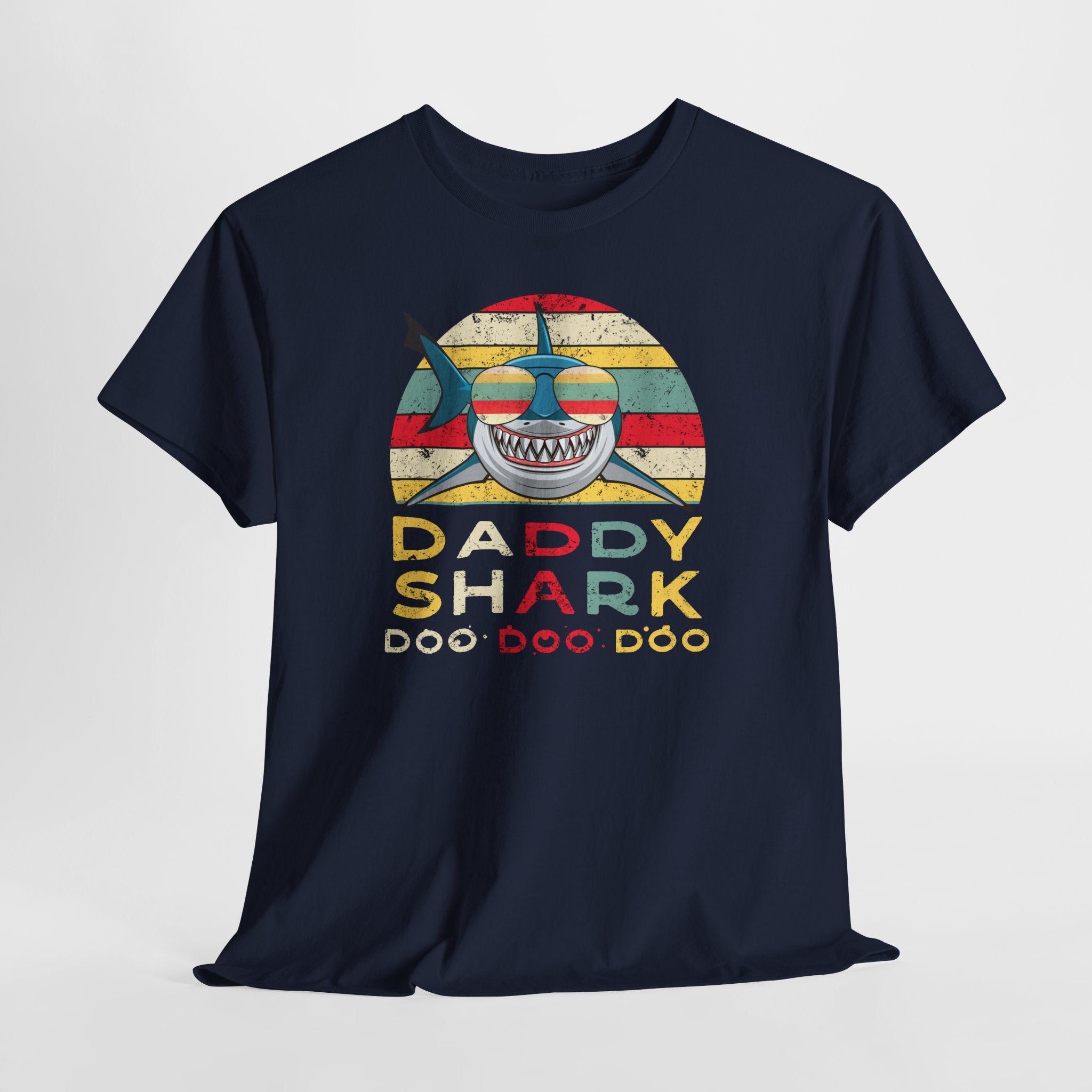 Papa Hai – Lustiges Daddy Shark Doo Doo Doo T-Shirt