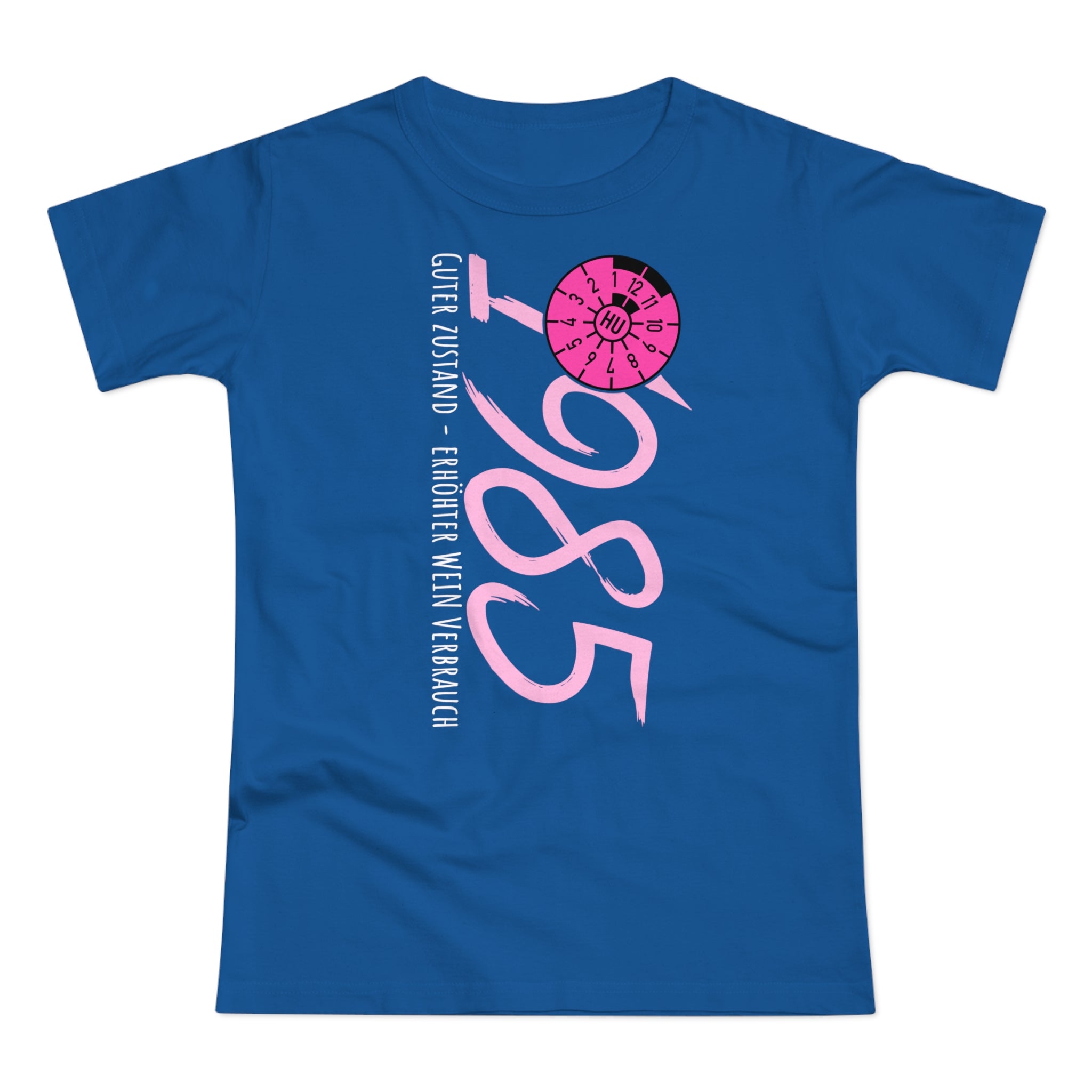 1985 Damen Geburtstagsshirt | Guter Zustand, erhöhter Weinverbrauch | Lustiges Shirt zum 40. Geburtstag | TÜV Plakette Design