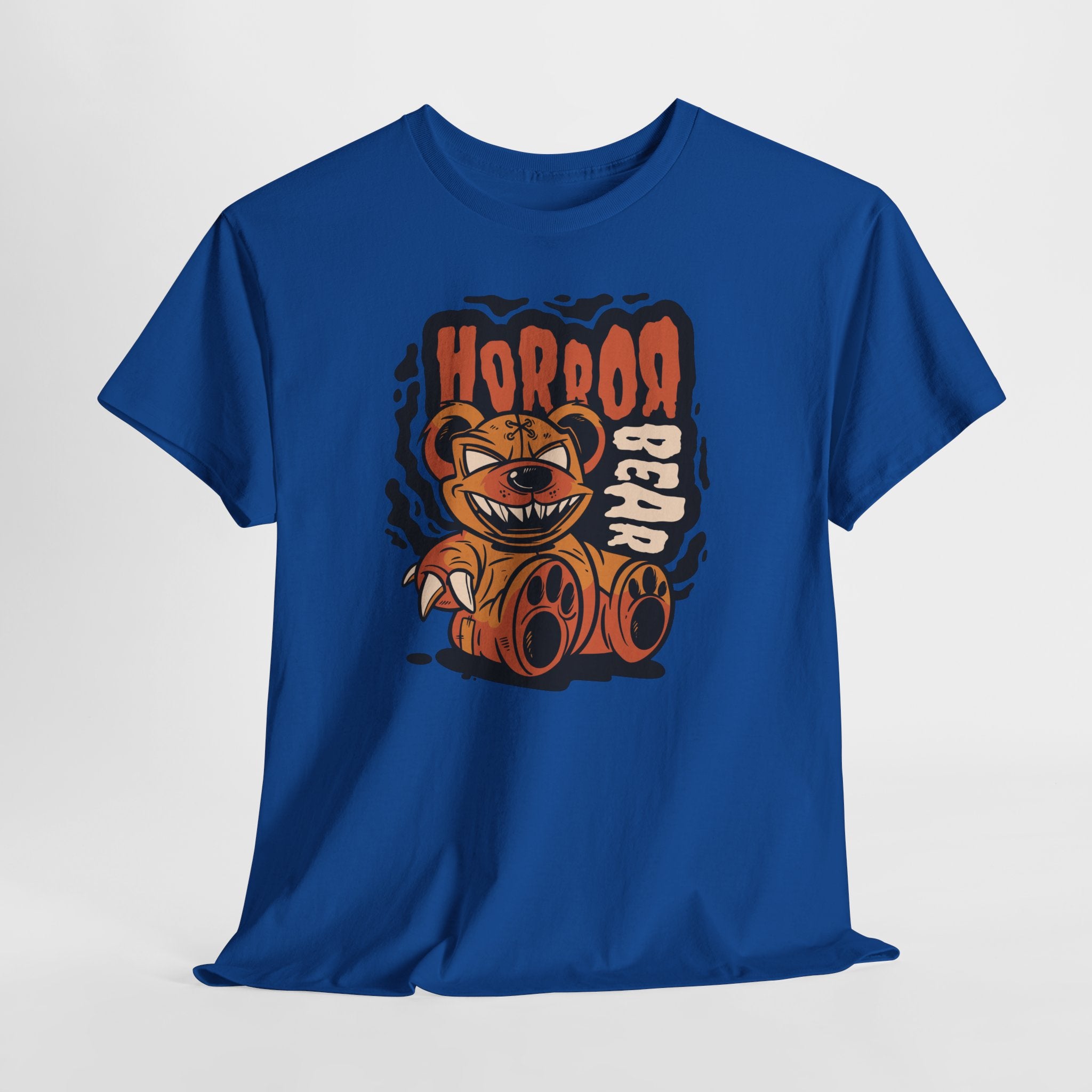 Horror Bear Shirt – Böser Teddy im Retro Comic Look
