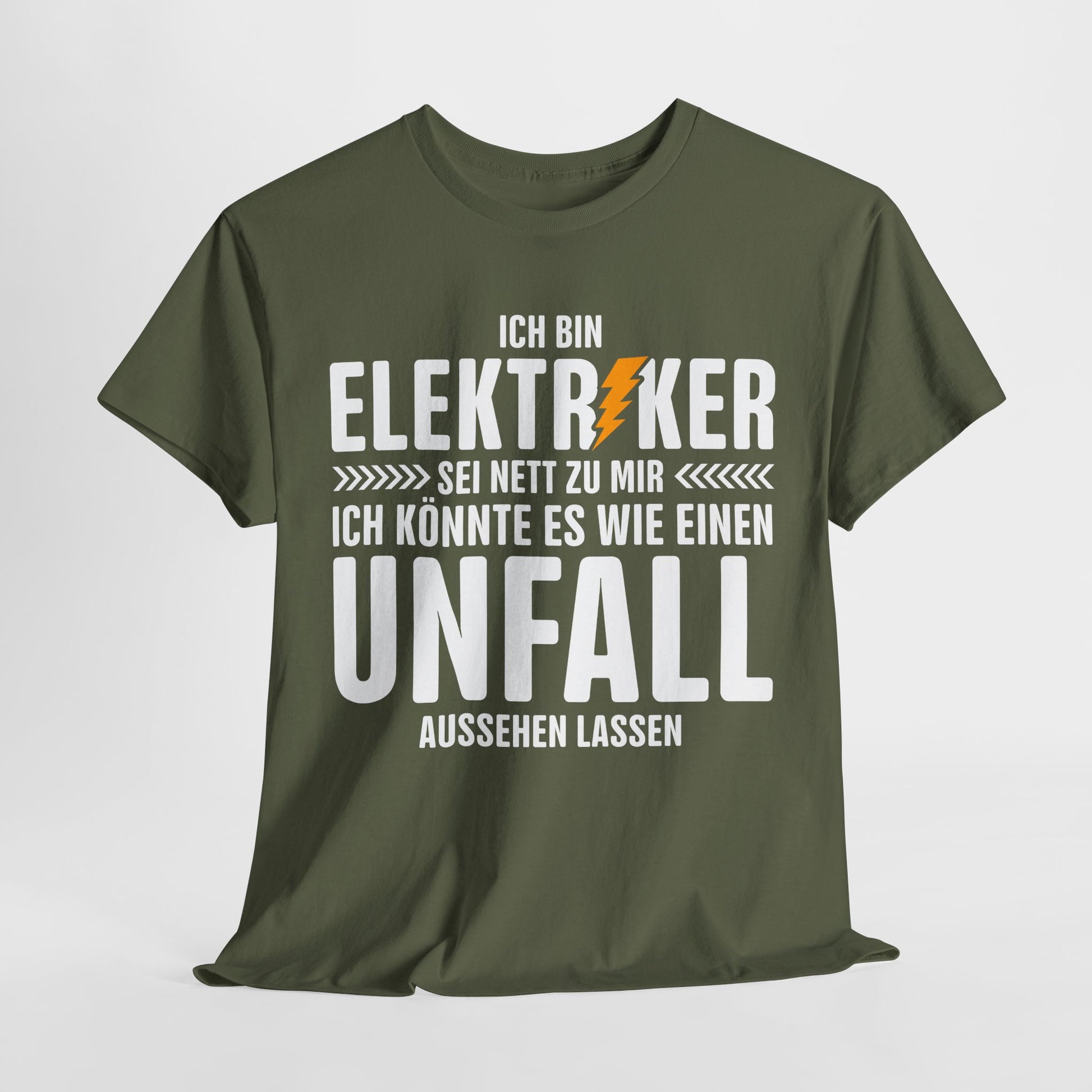 Bin Elektriker - Könnte es wie einen Unfall aussehen lassen - Witziges Geschenk für Elektriker - Unisex T-Shirt