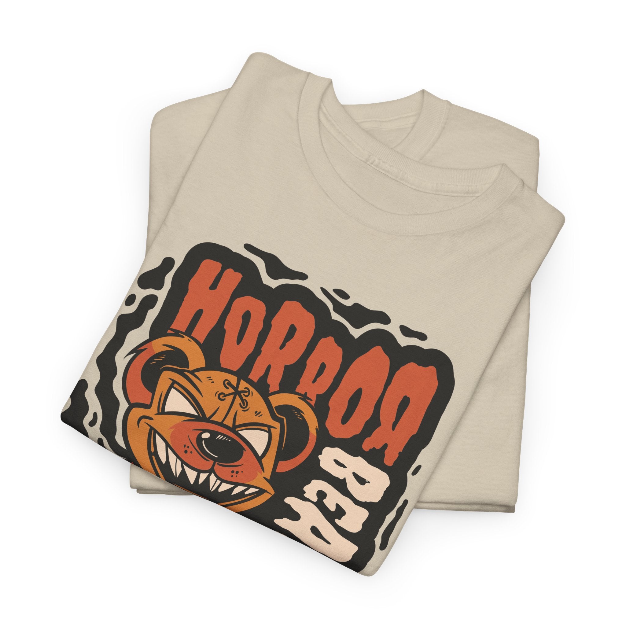 Horror Bear Shirt – Böser Teddy im Retro Comic Look