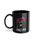 CHILL BRO - Cooler Affe mit Sonnenbrille Geschenkidee Gamer - Geschenk Kaffee Tasse