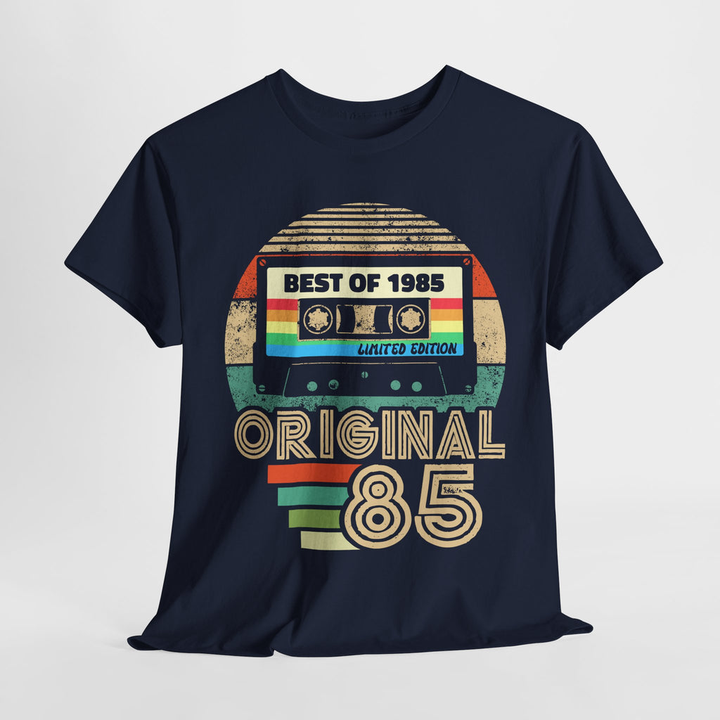 40. Geburtstag Original 1985 Best Of 1985 Retro Musik Kassette Limited Edition Geschenk T-Shirt