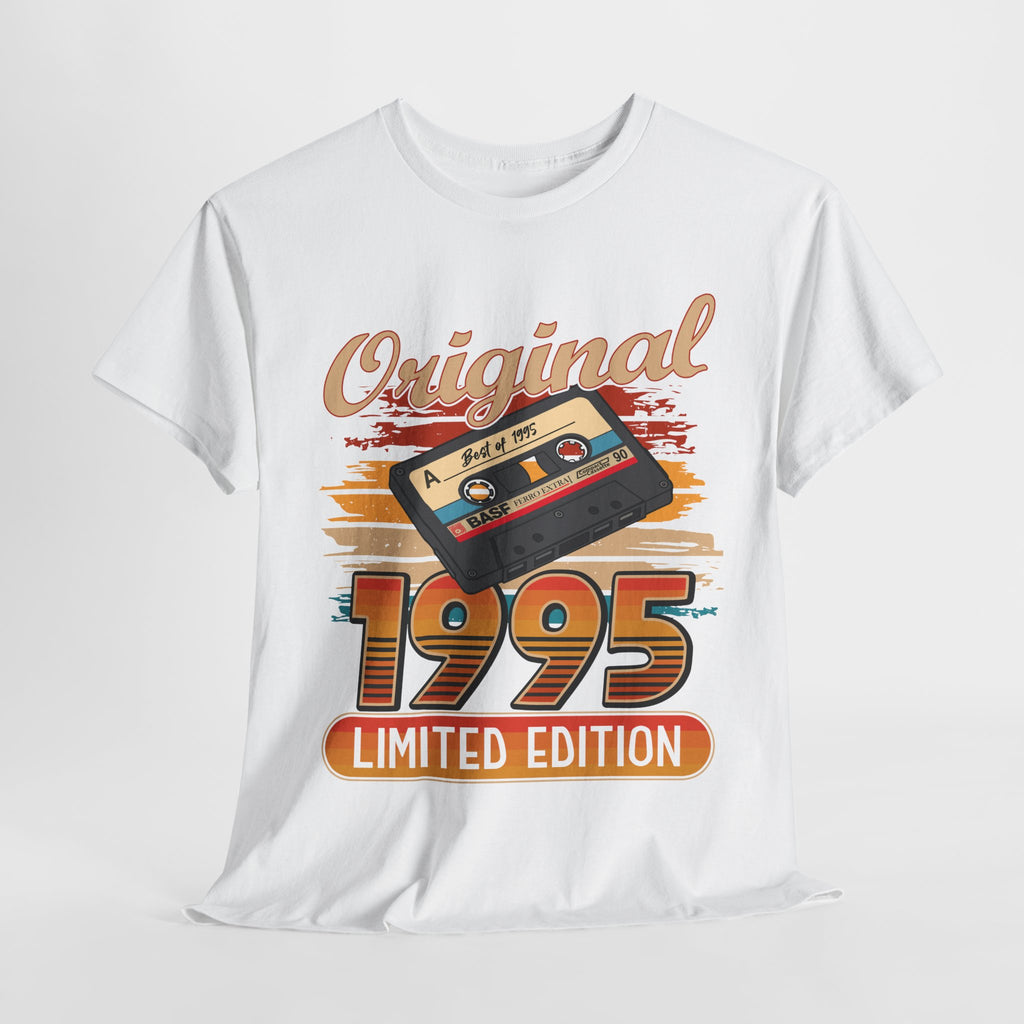 30. Geburtstag Best of 1995 Limited Edition Retro Musik Kassette Geschenk T-Shirt