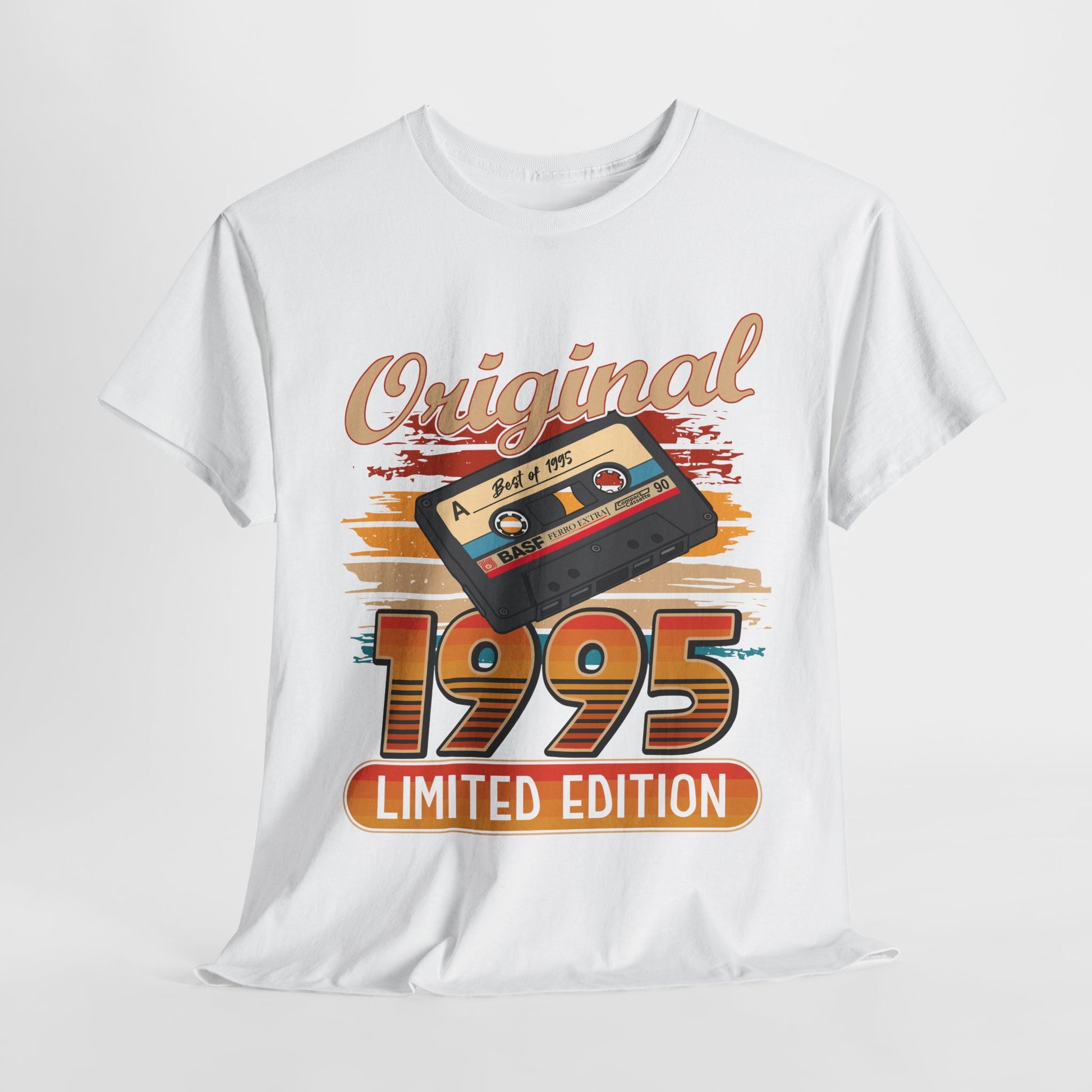 30. Geburtstag Best of 1995 Limited Edition Retro Musik Kassette Geschenk T-Shirt
