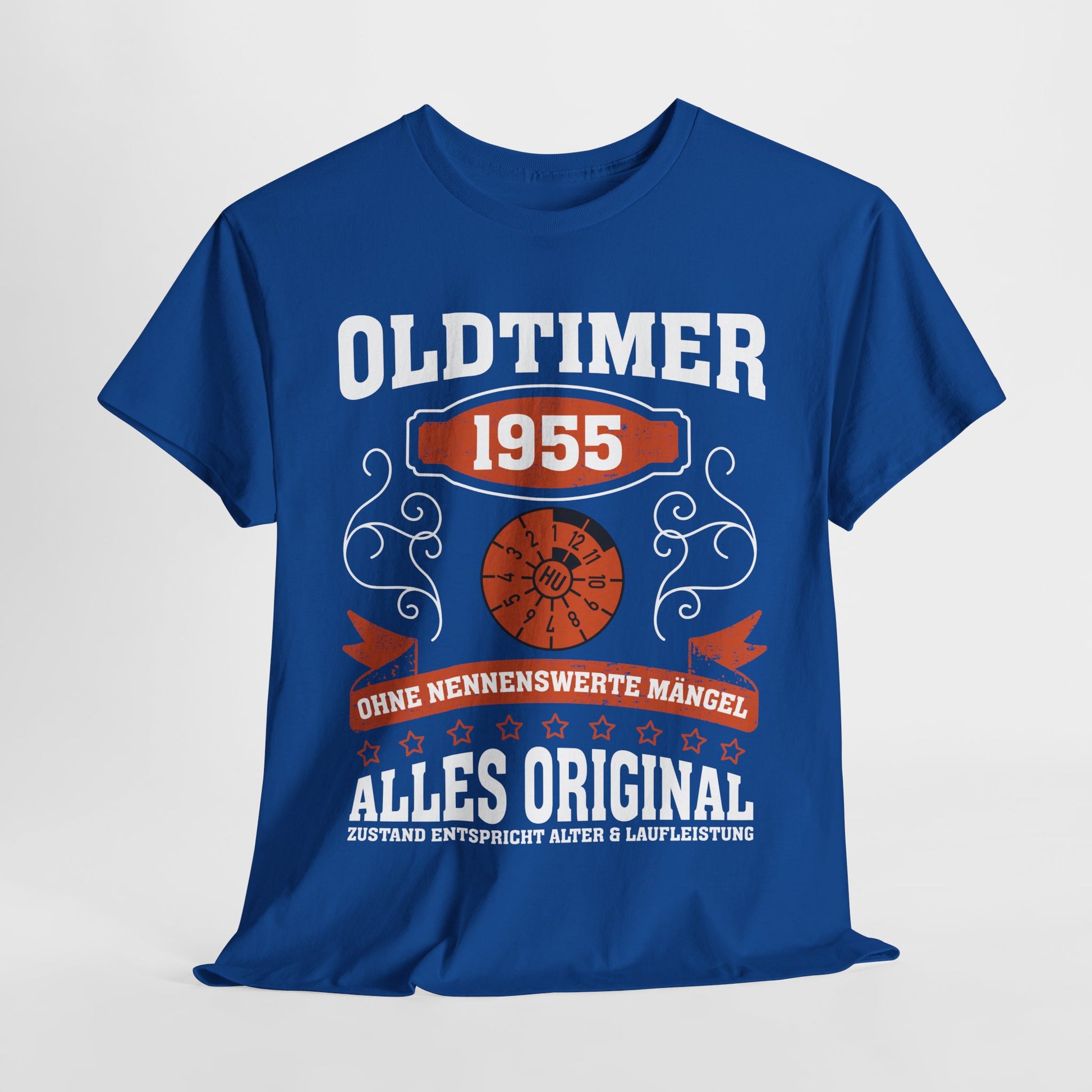 70. Geburtstag Oldtimer 1955 Zustand entspricht Alter und Laufleistung TÜV Lustiges Mechaniker Geschenk T-Shirt