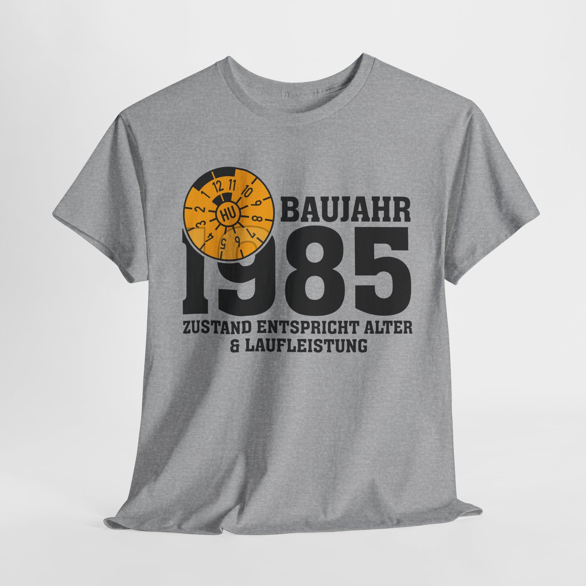40. Geburtstag TÜV Plakette Baujahr 1985 Zustand entspricht Alter und Laufleistung Lustiges Geschenk T-Shirt