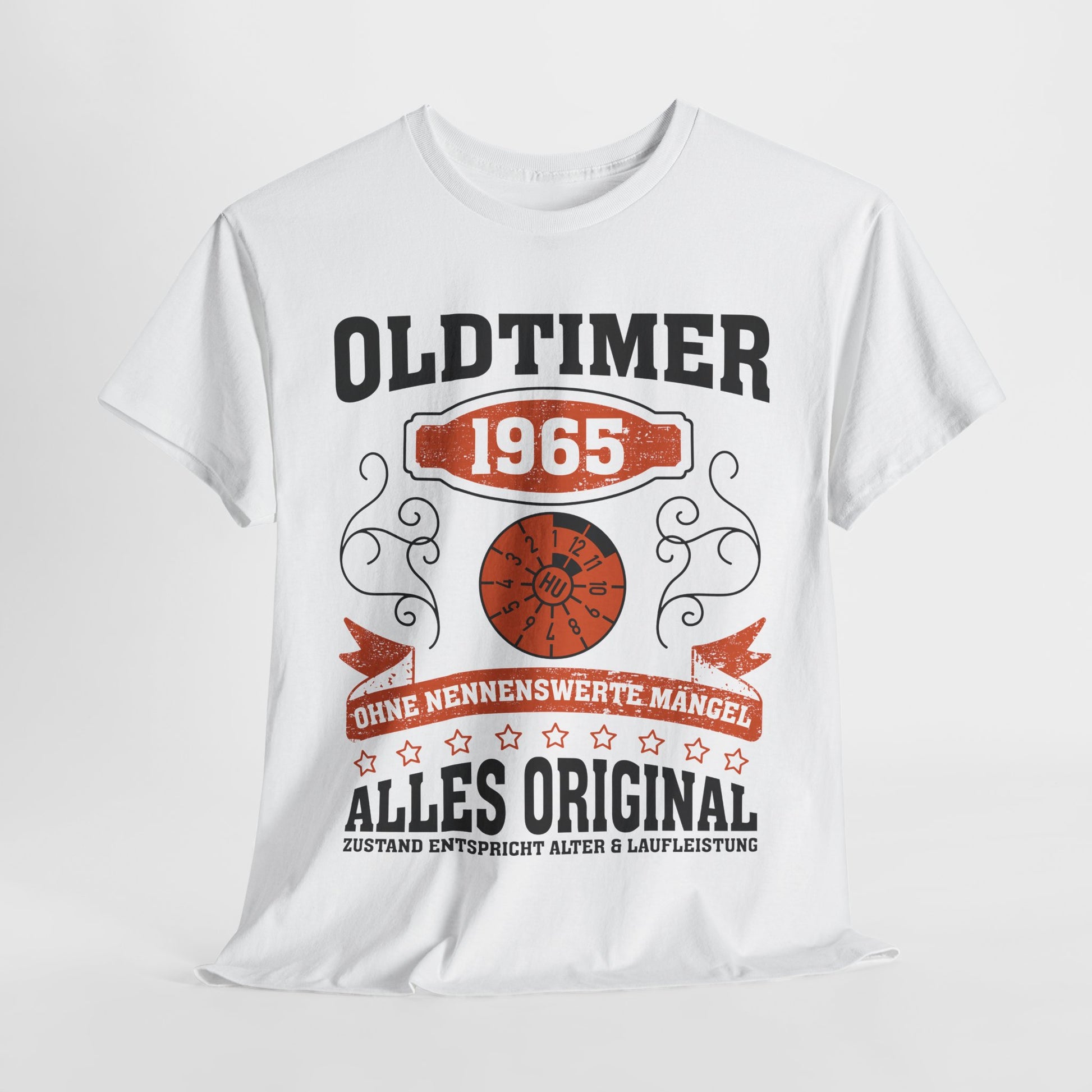 60. Geburtstag Oldtimer 1965 Zustand entspricht Alter und Laufleistung TÜV Lustiges Mechaniker Geschenk T-Shirt