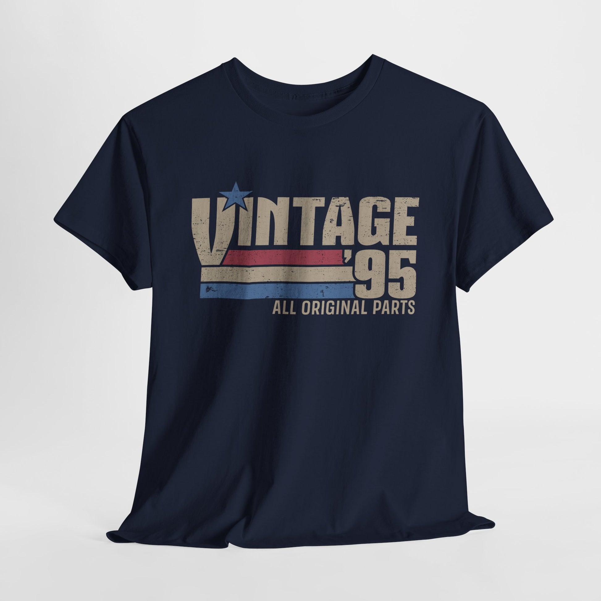 30. Geburtstag Jahrgang 1995 Vintage 95 Original Parts Retro Geschenk T-Shirt