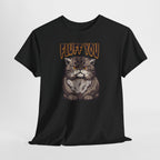 Fluff You Katzen T-Shirt – Lustige Grumpy Cat Illustration für Katzenliebhaber