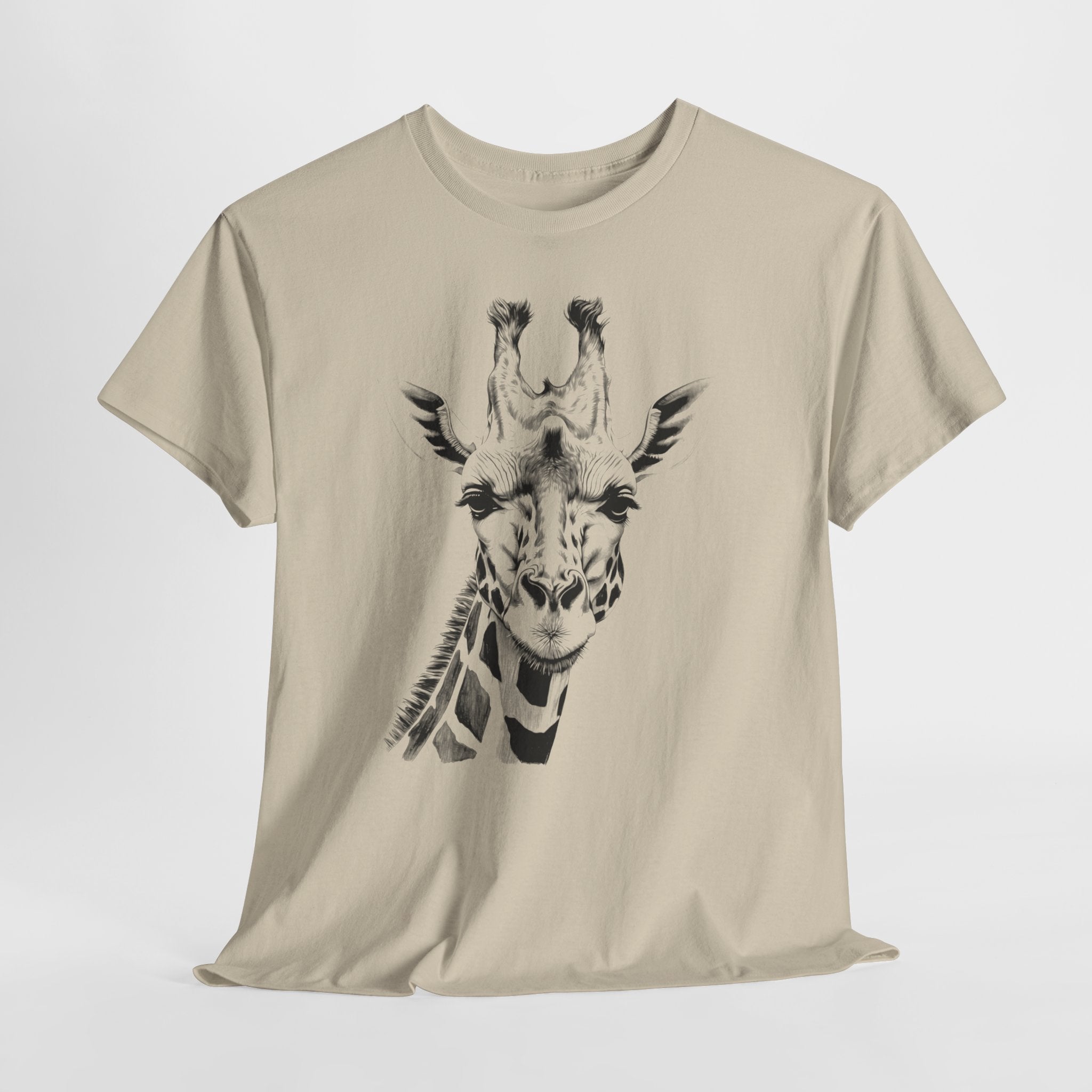 Süße Giraffe schaut einfach so - Witziges T-Shirt