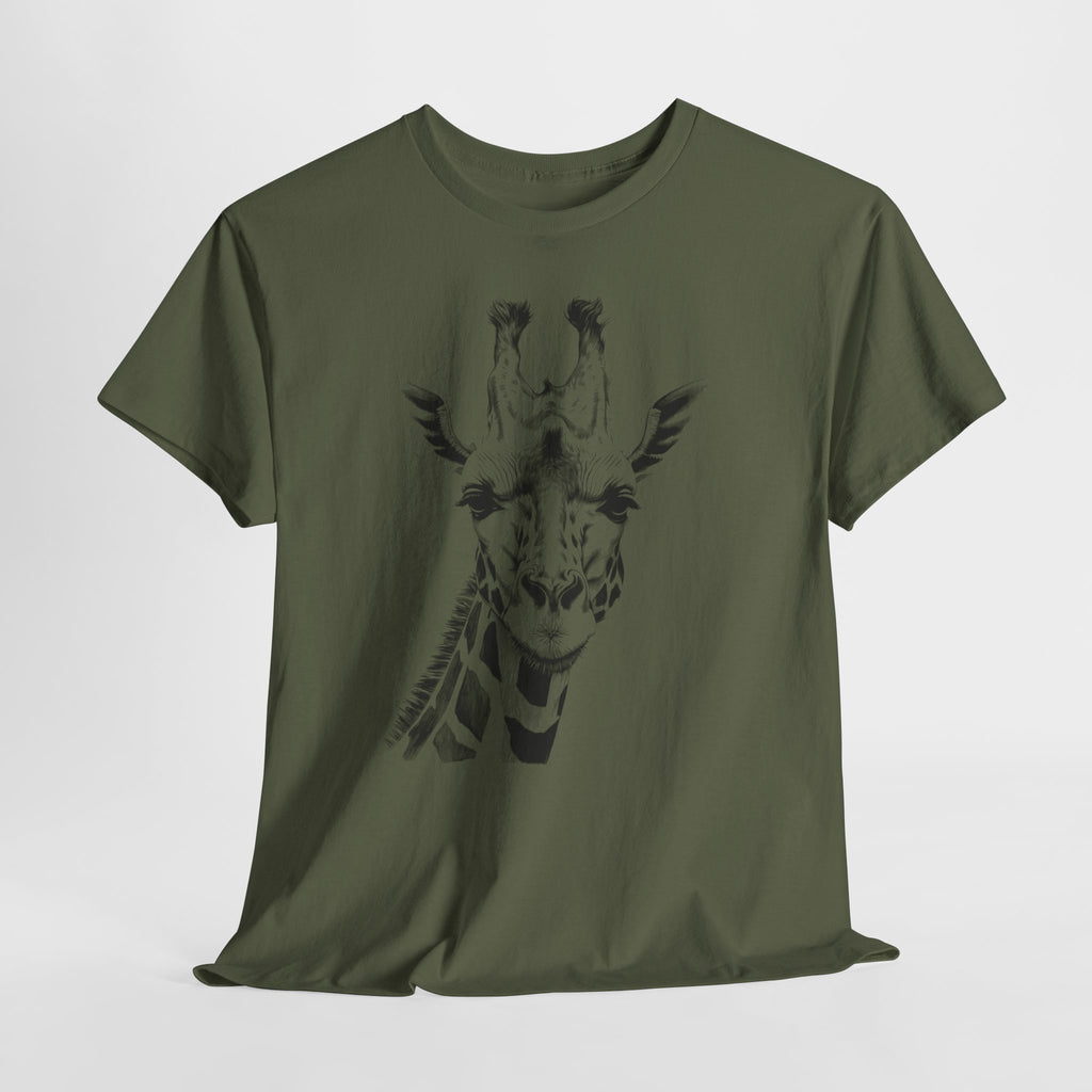 Süße Giraffe schaut einfach so - Witziges T-Shirt