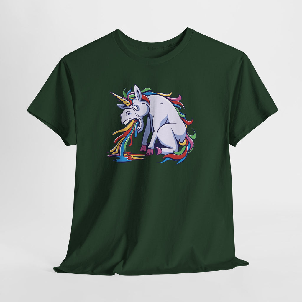 Kotzendes Einhorn Shirt – Lustiges Rainbow Vomit Einhorn – Buntes Fun Shirt