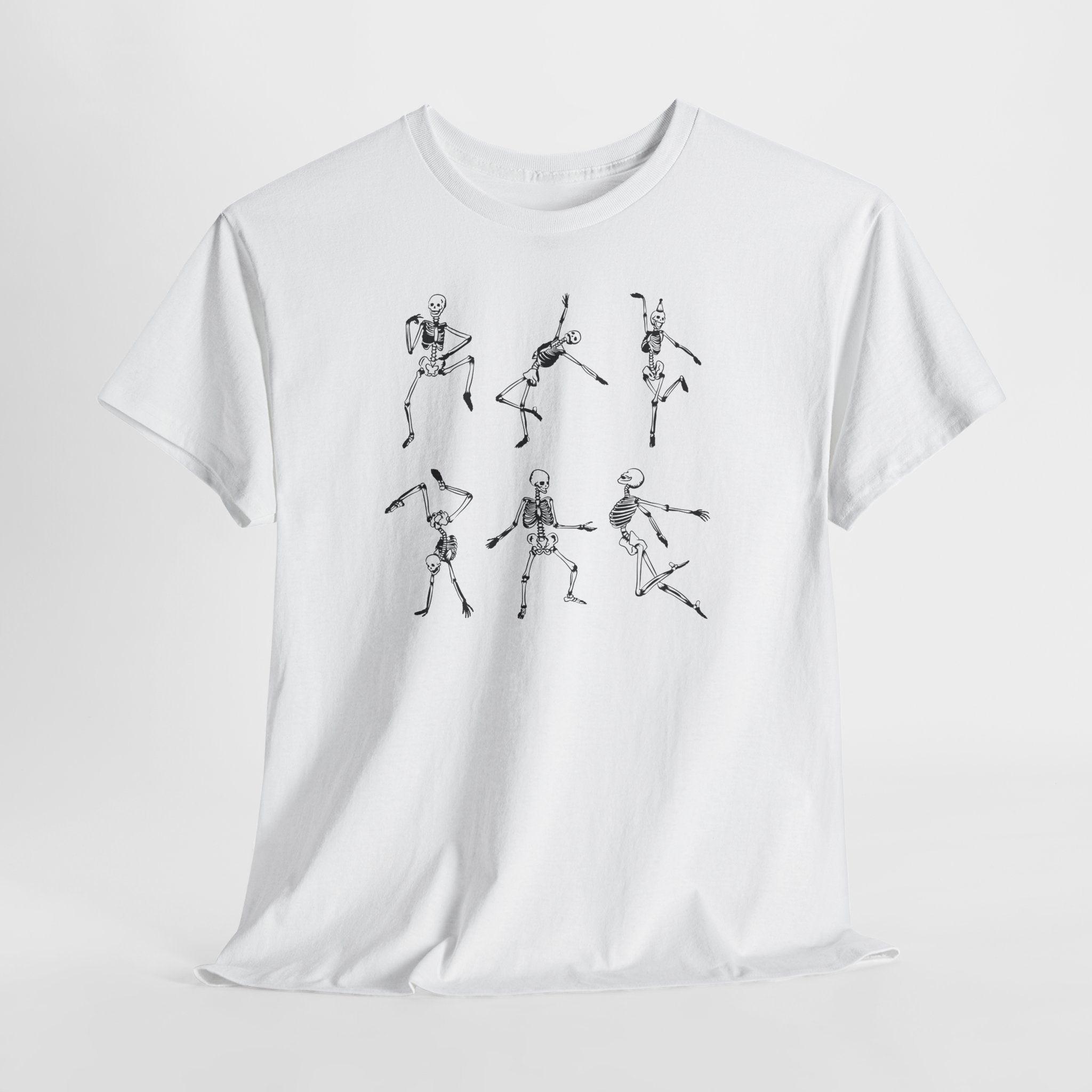 Tanzende Skelette T-Shirt – Lustiges Halloween & Party Design