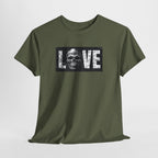 Love Skull T-Shirt – Dunkles Totenkopf Design im Grunge Box Style