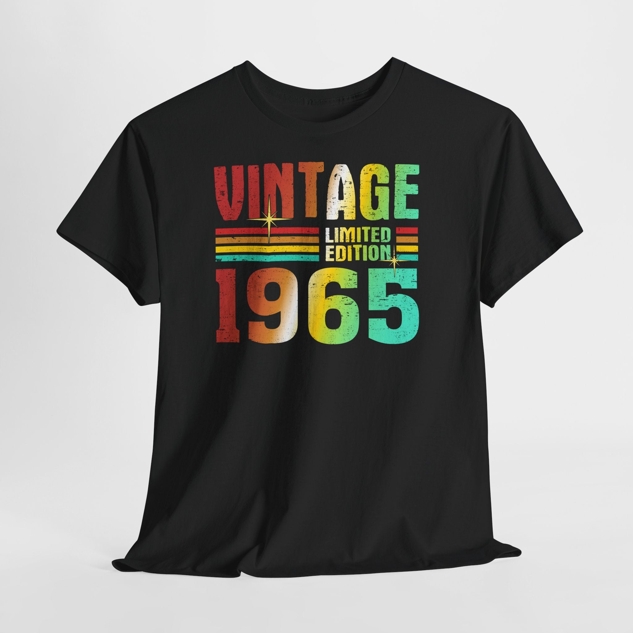 60. Geburtstag Vintage Retro Limited Edition Geboren 1965 Geschenk T-Shirt