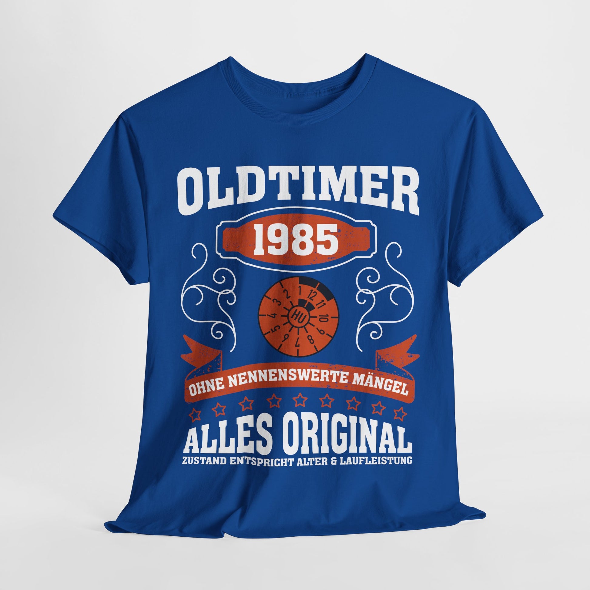40. Geburtstag Oldtimer 1985 Zustand entspricht Alter und Laufleistung TÜV Lustiges Mechaniker Geschenk T-Shirt