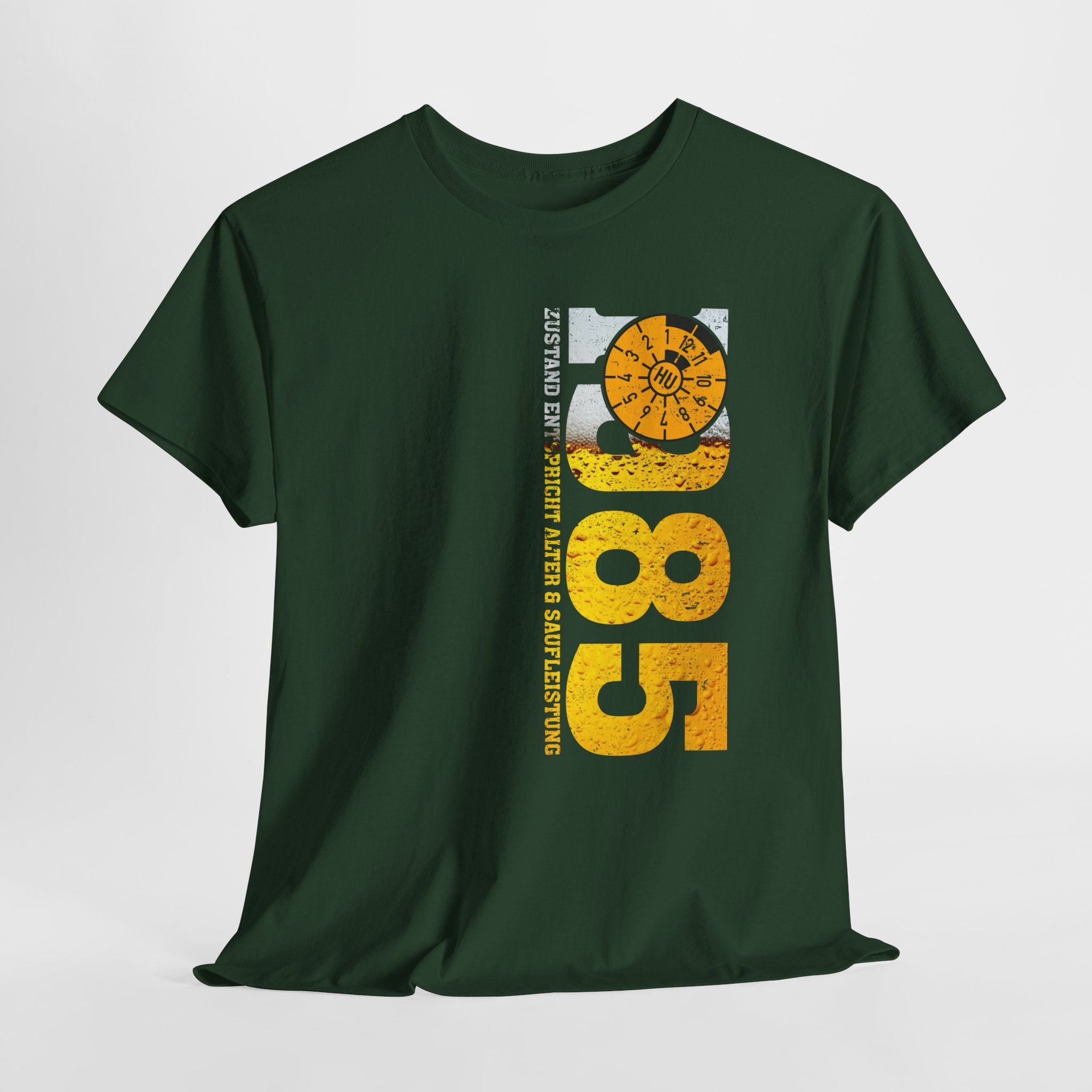 40. Geburtstag Baujahr 1985 Zustand entspricht Alter und Saufleistung TÜV Lustiges Bier Mechaniker Geschenk T-Shirt