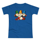 Lustige Glühwein Wichtel – Mehr Lüwei – Betrunkene Weihnachtsgnome Frauen Shirt