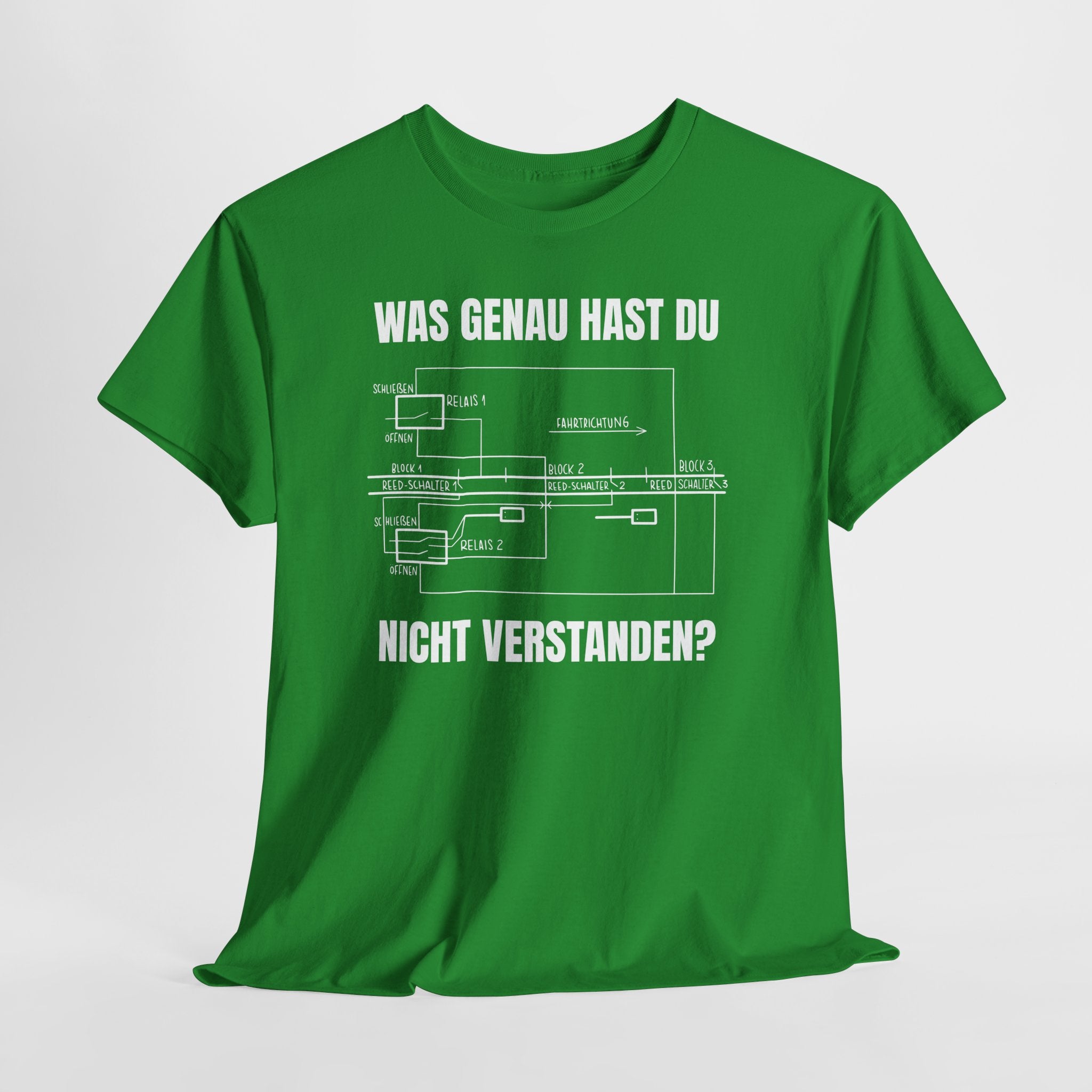 Elektriker Shirt Schaltplan - Was hast Du nicht verstanden Lustiges T-Shirt
