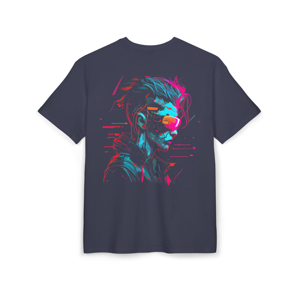 Neon Hacker – Cyberpunk Oversized Shirt