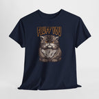 Fluff You Katzen T-Shirt – Lustige Grumpy Cat Illustration für Katzenliebhaber