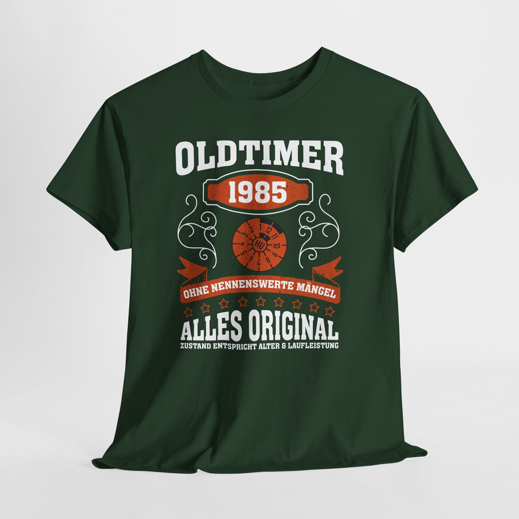 40. Geburtstag Oldtimer 1985 Zustand entspricht Alter und Laufleistung TÜV Lustiges Mechaniker Geschenk T-Shirt