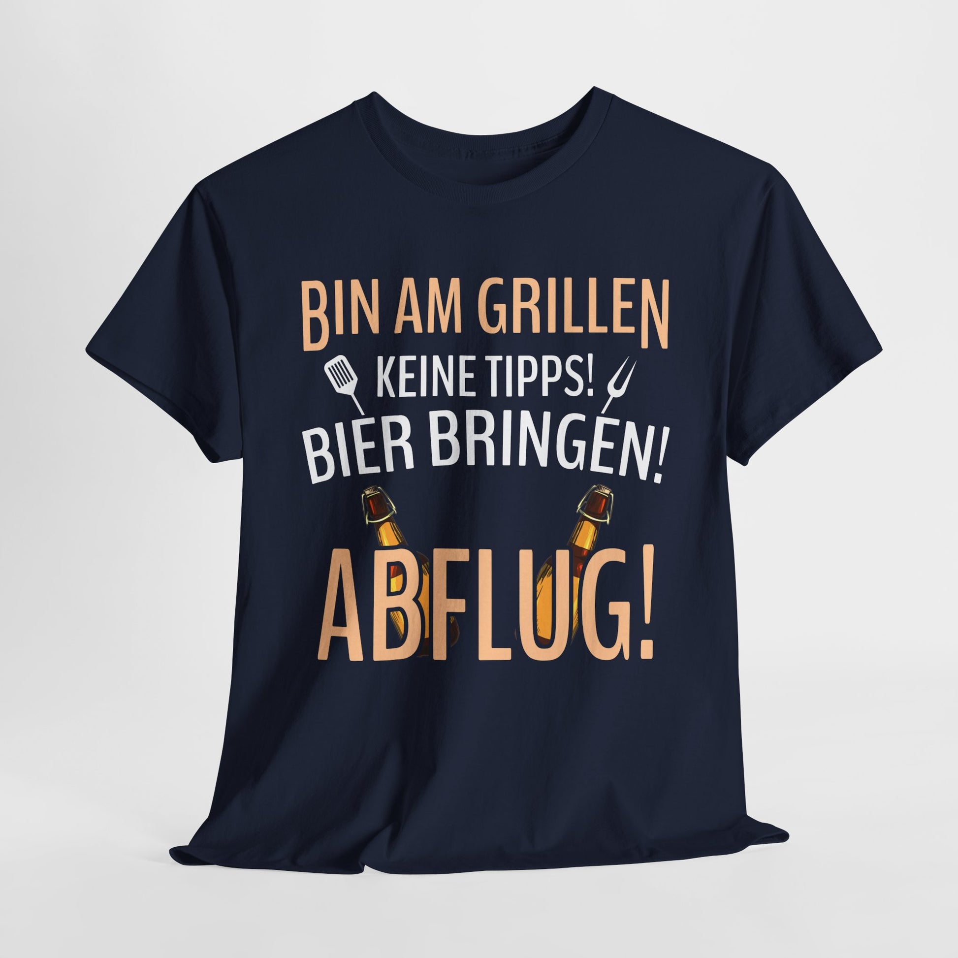 Lustiges Grill Zubehör für Grillfans Bier Grillmeister Grillen Lustiges T-Shirt