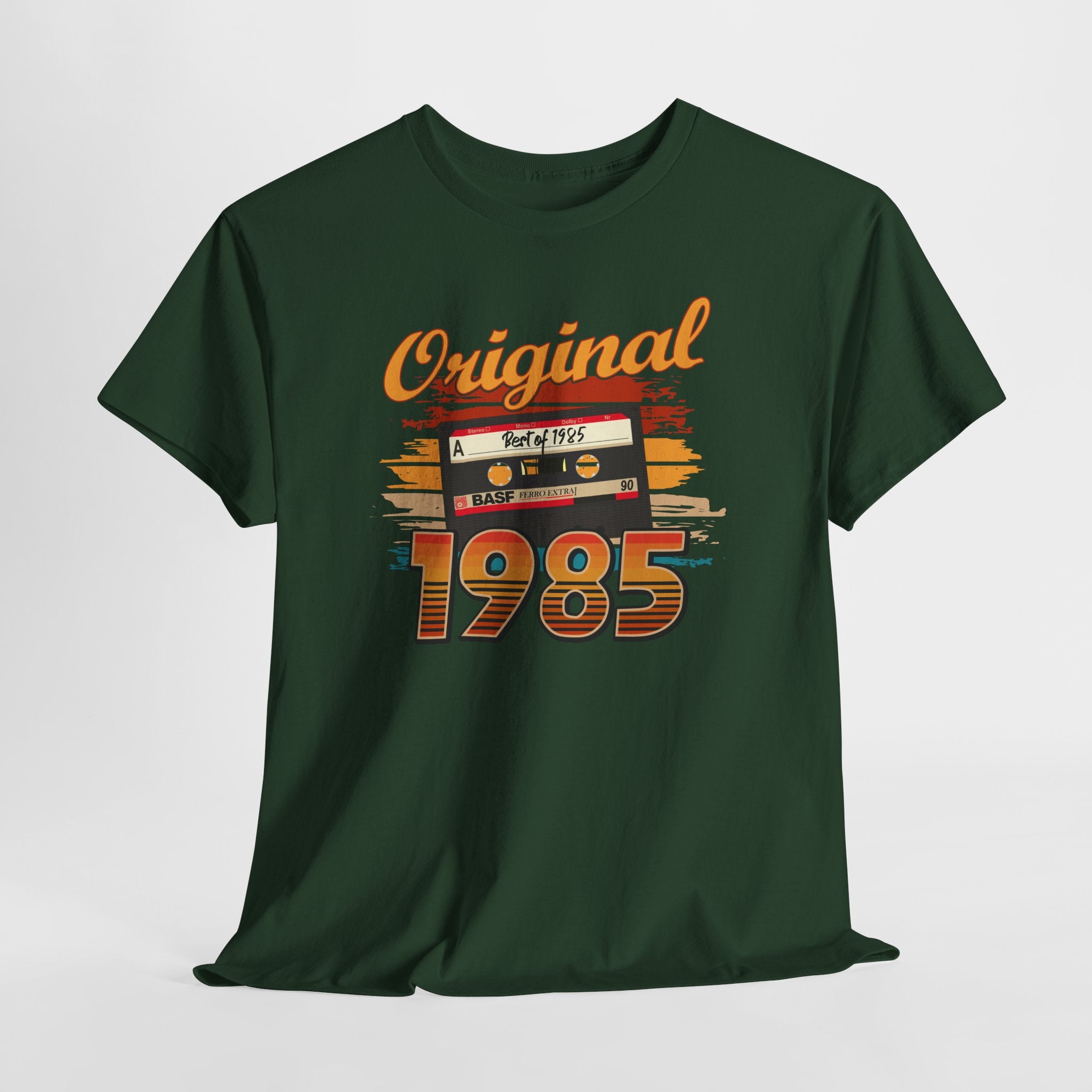 40. Geburtstag Best Of 1985 Original Limited Edition Retro Kassette Geschenk T-Shirt
