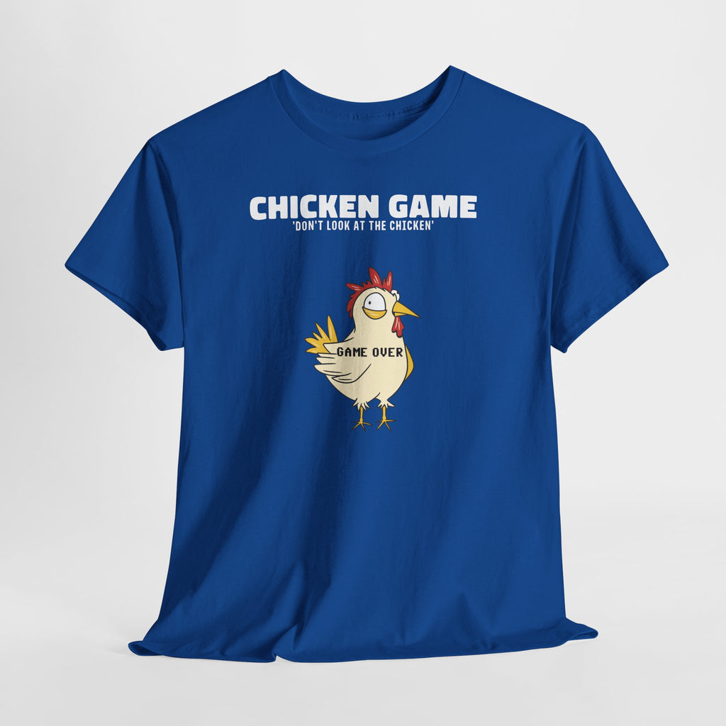 Chicken Game – Blick Verboten | Lustiges Huhn Game Over T-Shirt