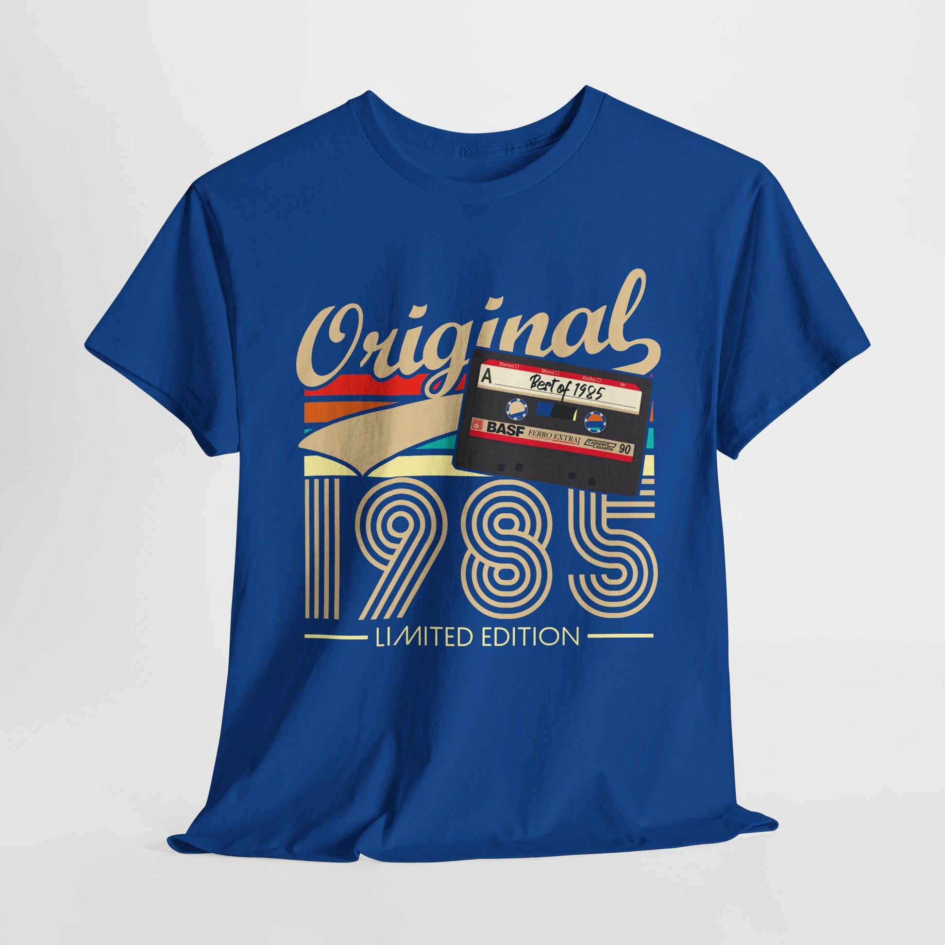 40. Geburtstag Original 1985 Limited Edition Retro Kassette Geschenk T-Shirt