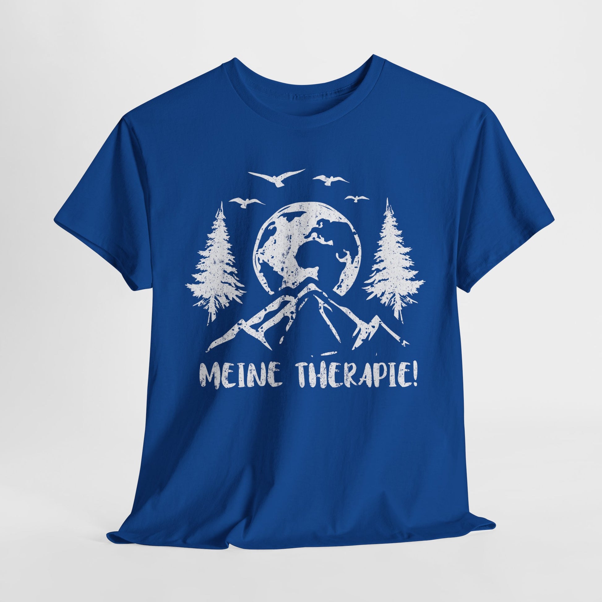 Bergmensch Berge Wandern Natur Shirt Meine Therapie Lustiges Geschenk T-Shirt