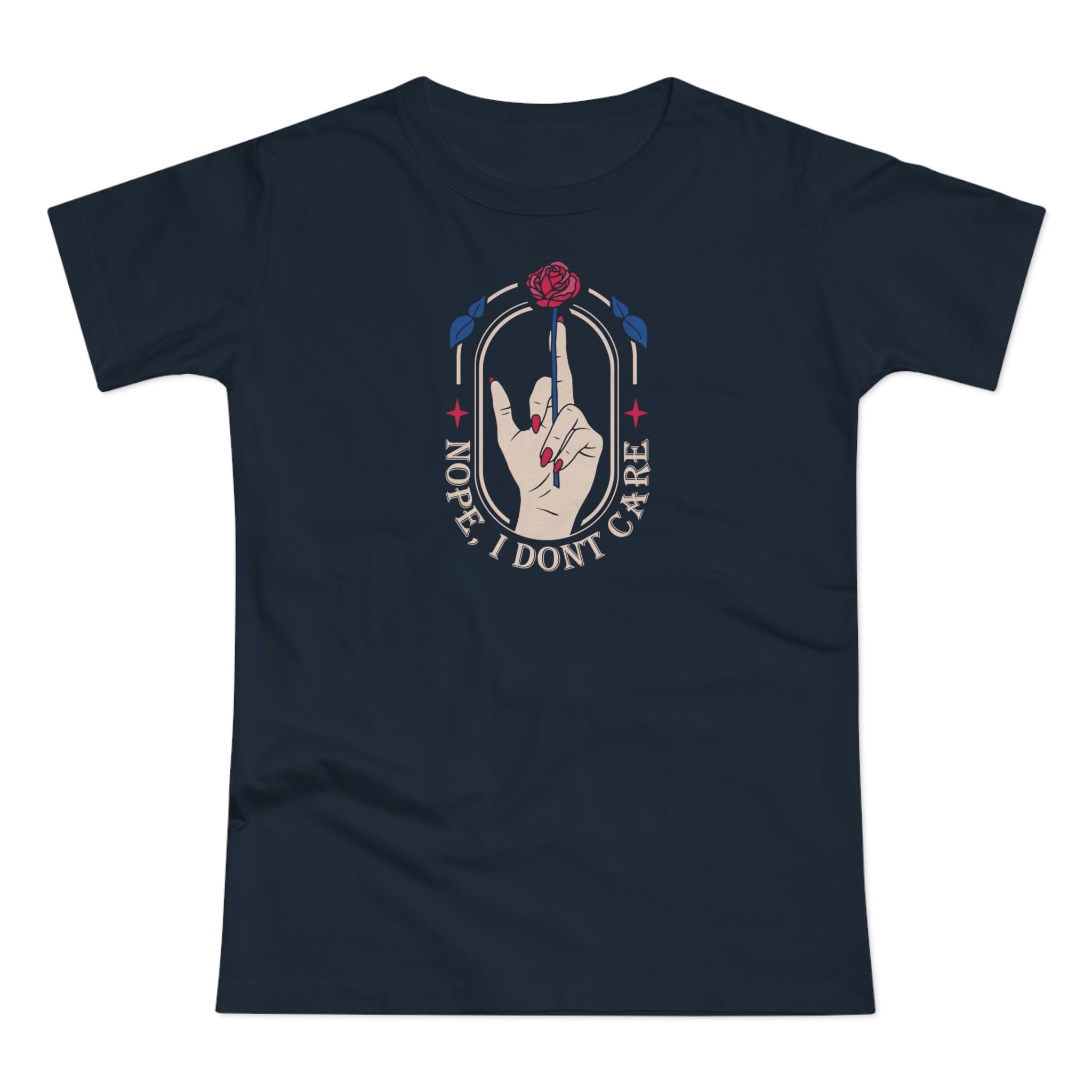 Nope, I Don’t Care Shirt – Sassy Statement T-Shirt für Frauen