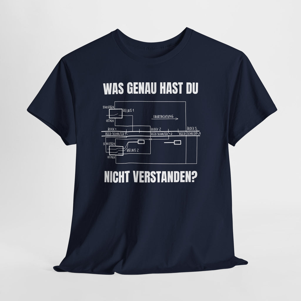 Elektriker Shirt Schaltplan - Was hast Du nicht verstanden Lustiges T-Shirt