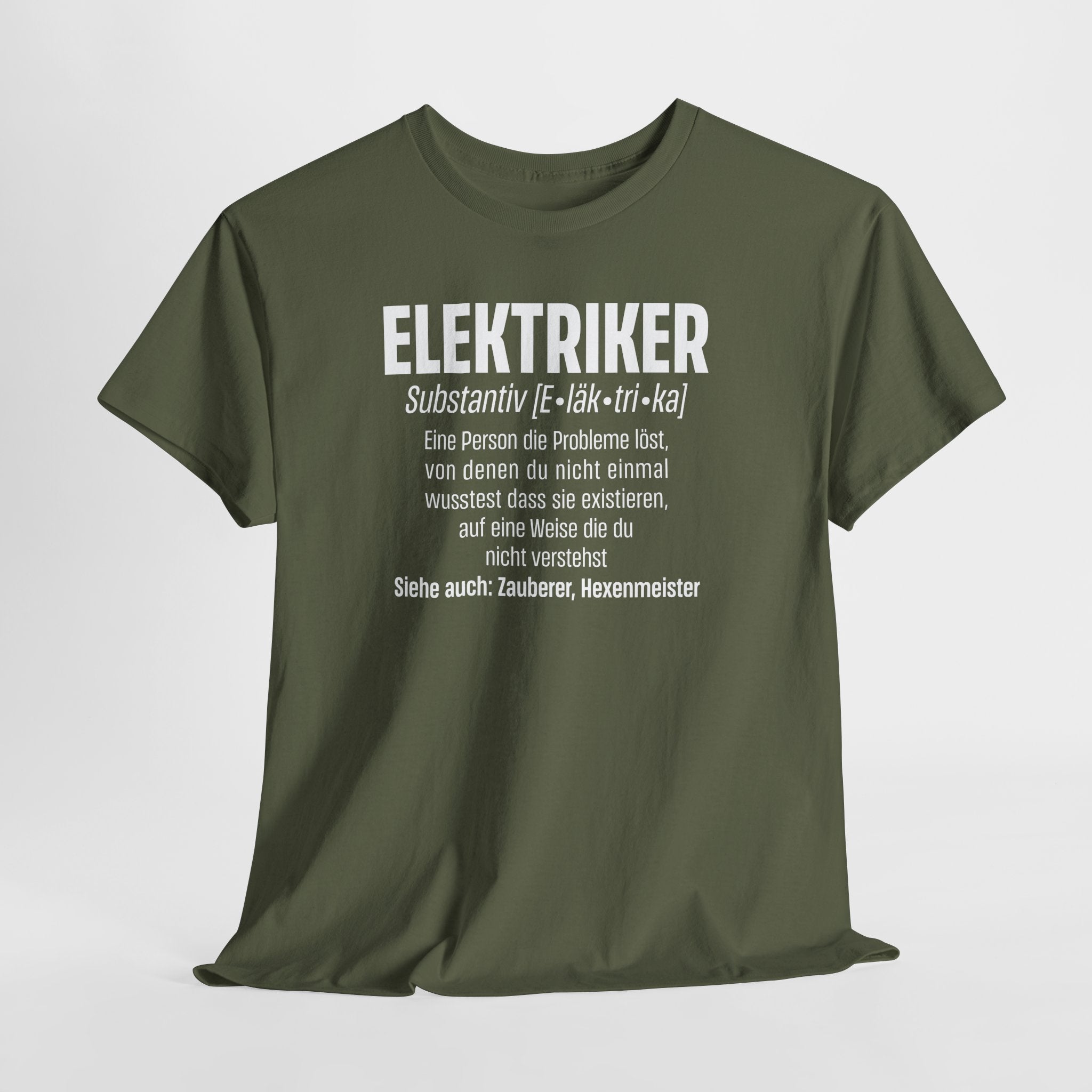 Elektriker Shirt - Eine Person die Probleme löst - Lustiges Elektriker